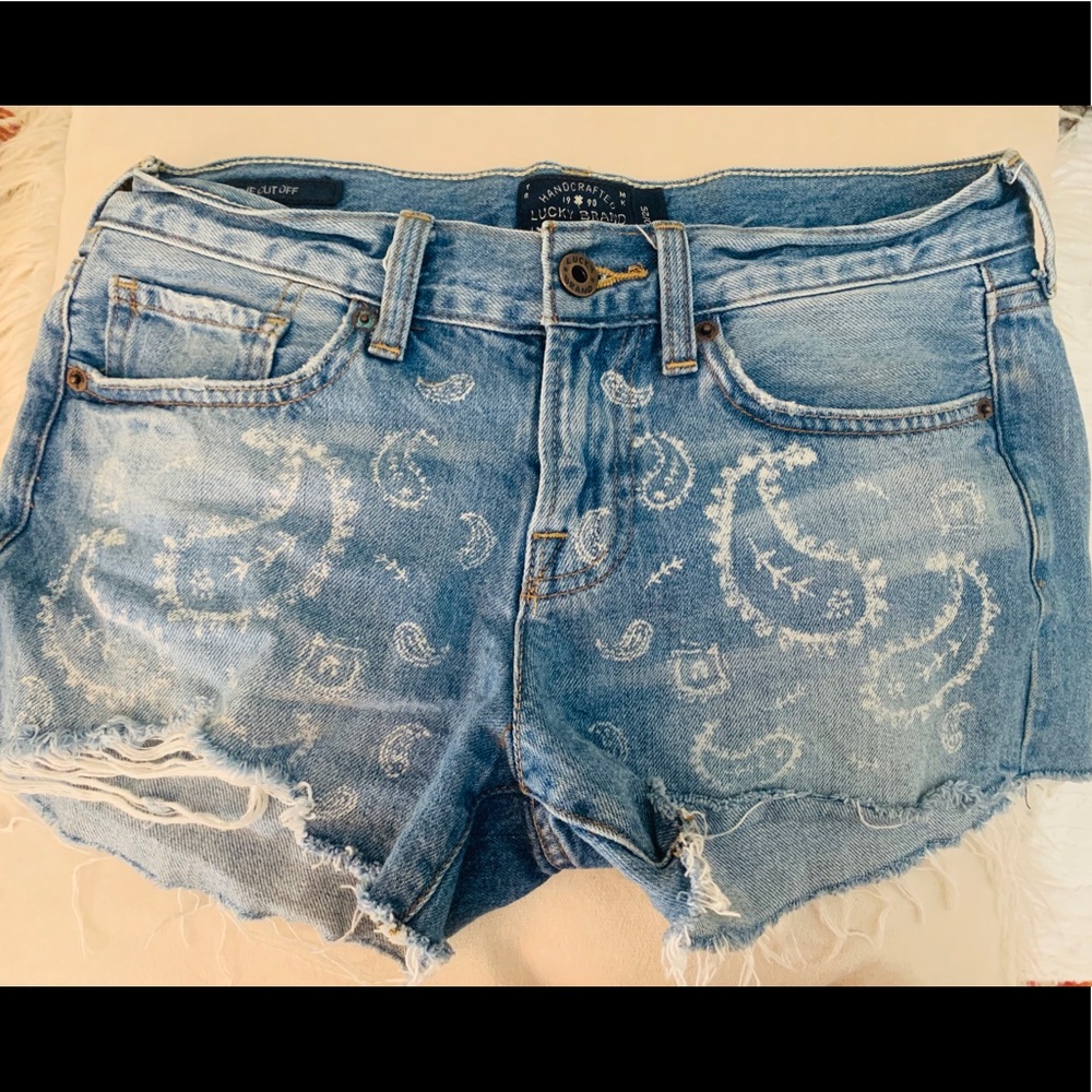 LUCKY BRAND LOW/MID-RISE SHORTS